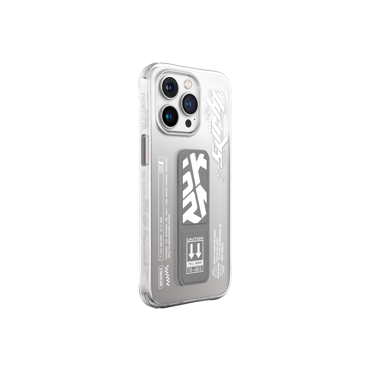 Foto 3 pulgar | Funda Para Iphone 15 Pro Gris Cosmo de Skinarma
