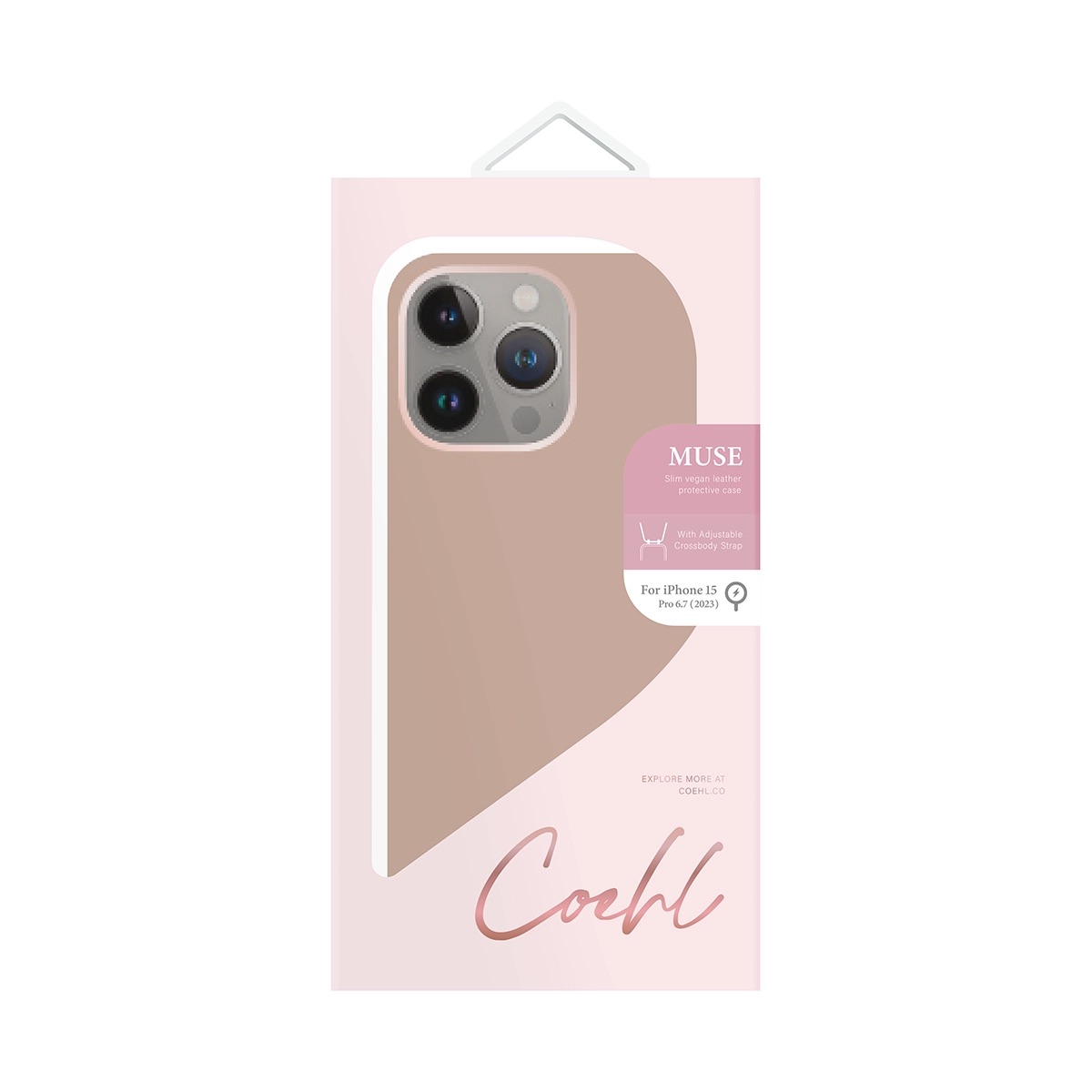 Foto 7 pulgar | Funda Para Iphone 15 Pro Max Nude Muse (magclick™) De Coehl