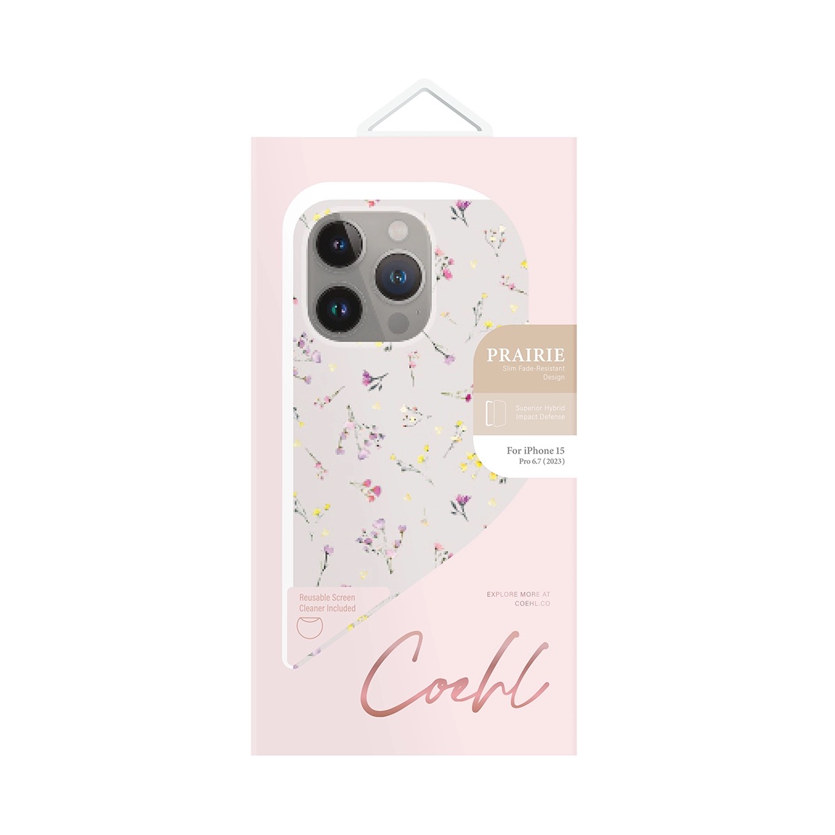 Foto 7 pulgar | Funda Para Iphone 15 Pro Max Beige Prairie De Coehl
