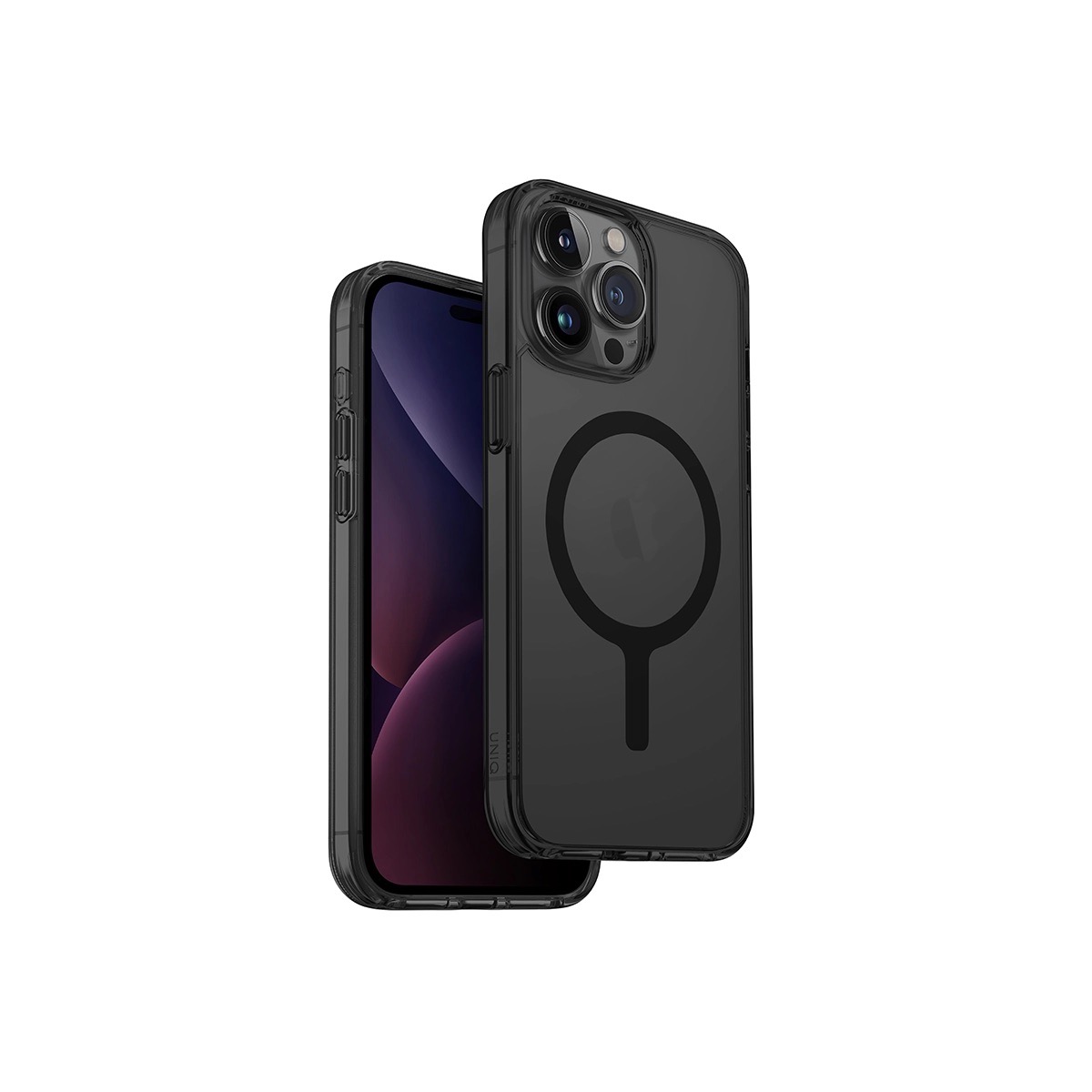 Foto 2 pulgar | Funda Para Iphone 15 Pro Max Humo Matizado Lifepro Xtreme (magclick™) De Uniq