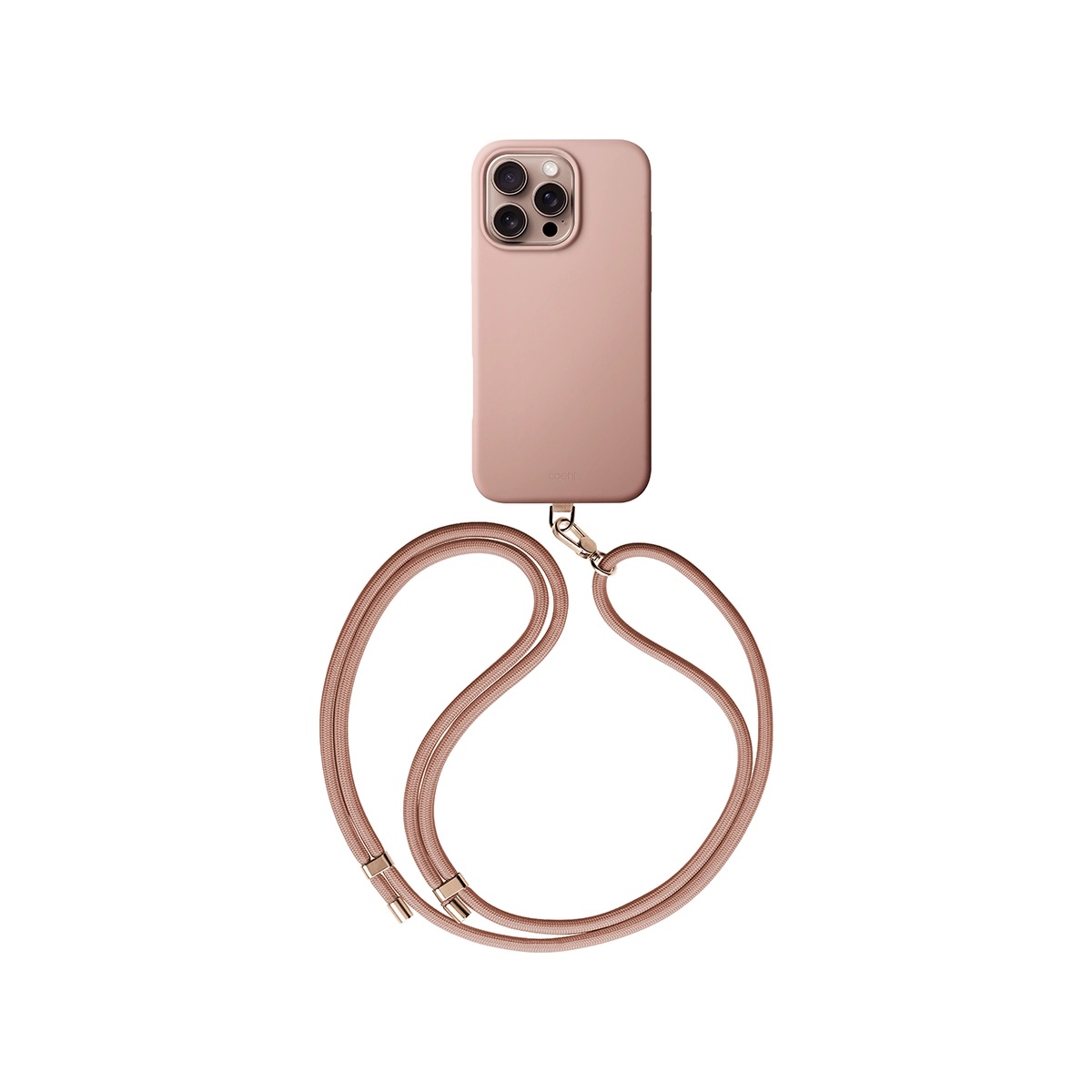 Foto 2 pulgar | Funda Para Iphone 16 Pro Rosa Ballet Crème (magclick™) De Coehl
