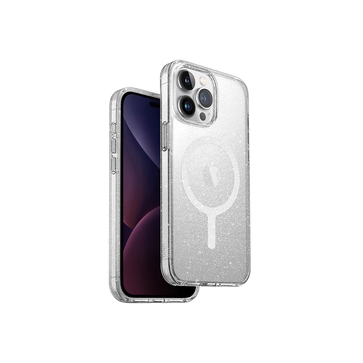 Funda Para Iphone 15 Pro Max Transparente Brillante Lifepro Xtreme (magclick™) De Uniq