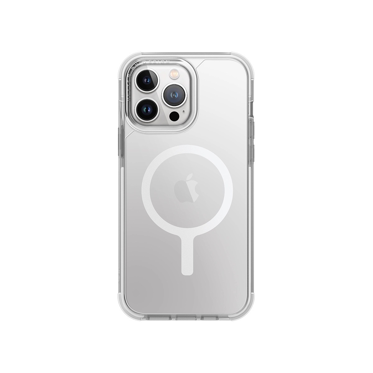 Foto 3 pulgar | Funda Para Iphone 15 Pro Max Blanco Combat (magclick™) De Uniq