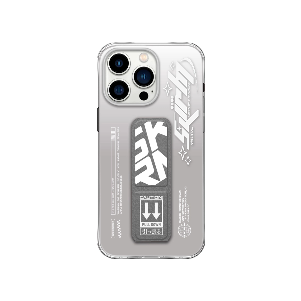 Foto 2 pulgar | Funda Para Iphone 15 Pro Max Gris Cosmo de Skinarma