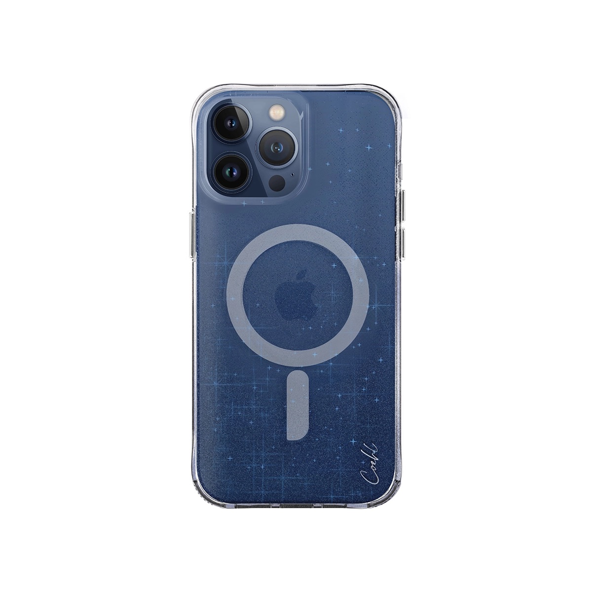 Funda Para Iphone 15 Pro Max Azul Oscuro Lumino (magclick™) De Coehl