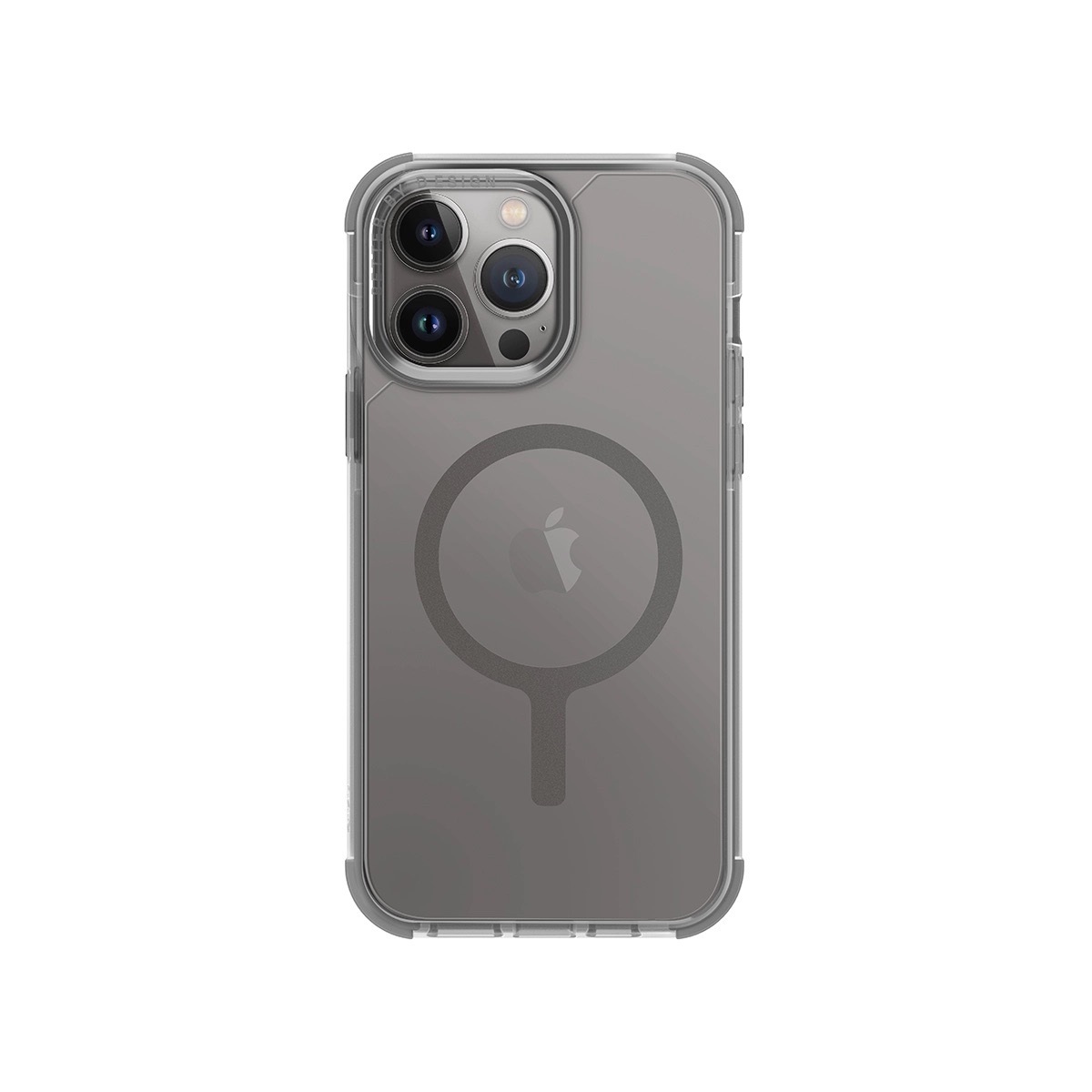 Foto 3 pulgar | Funda Para Iphone 15 Pro Max Gris Matizado Combat (magclick™) De Uniq