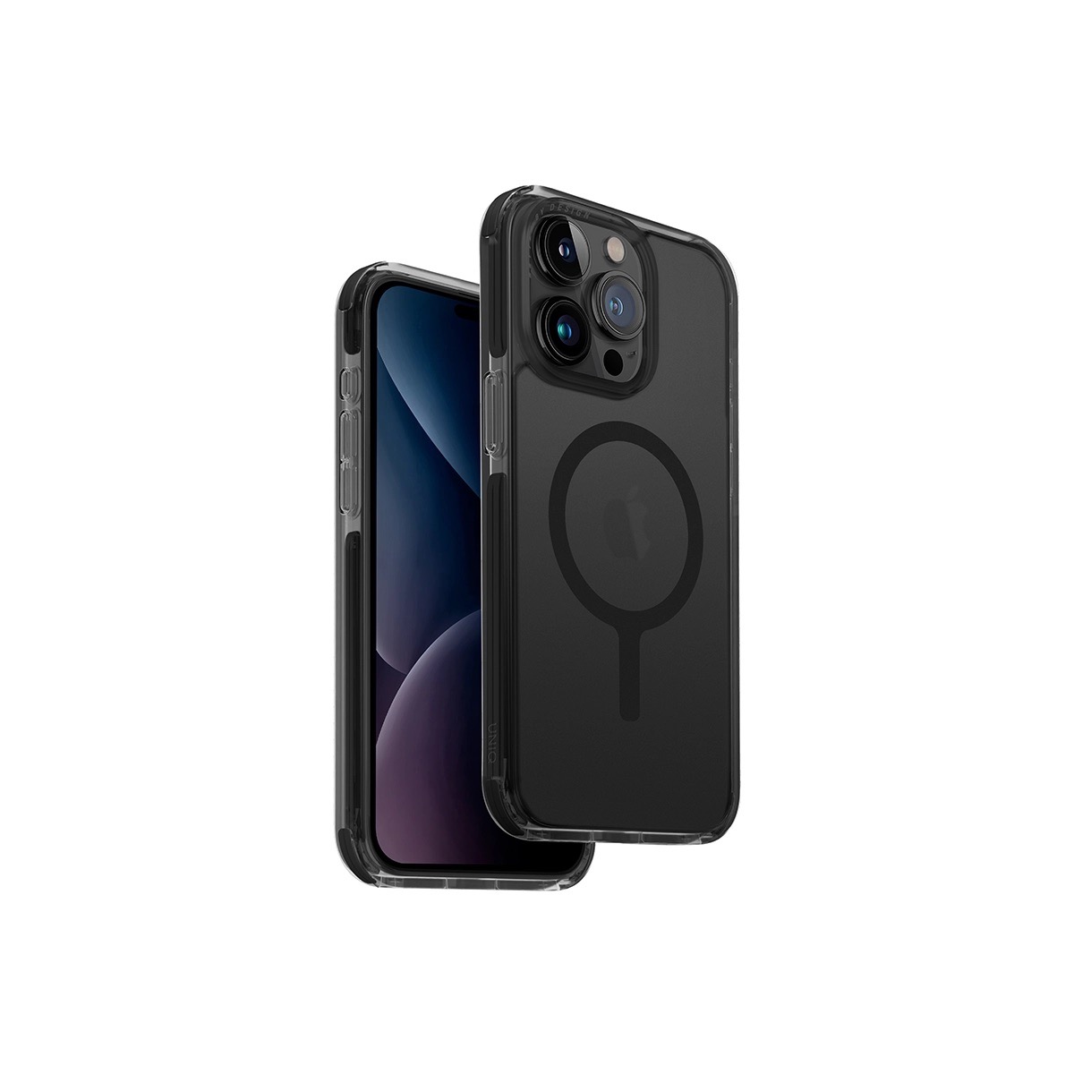 Foto 2 pulgar | Funda Para Iphone 15 Pro Max Negro Combat (magclick™) De Uniq