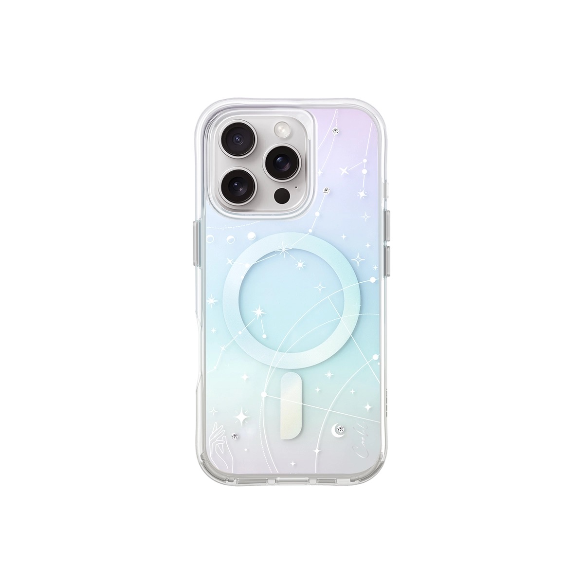 Funda Para Iphone 16 Pro Tornasol Celest (magclick™) De Coehl