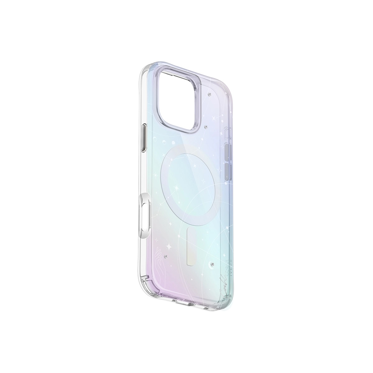 Foto 3 pulgar | Funda Para Iphone 16 Pro Tornasol Celest (magclick™) De Coehl