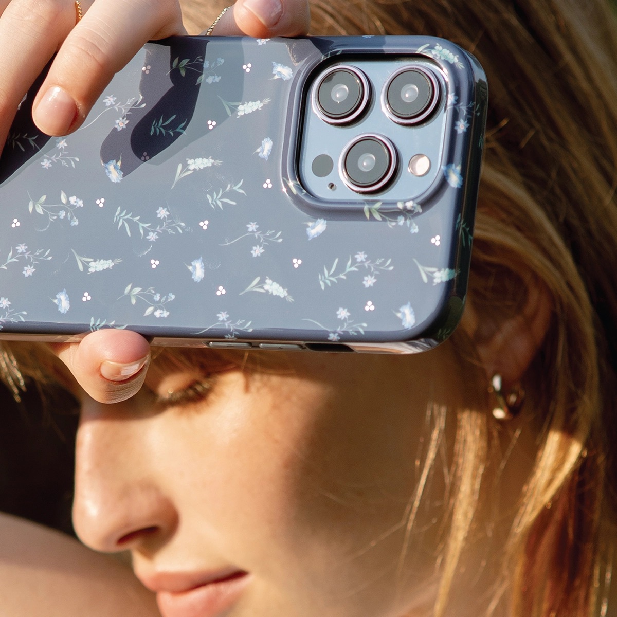 Foto 2 | Funda Para Iphone 15 Pro Azul Lavanda Prairie De Coehl