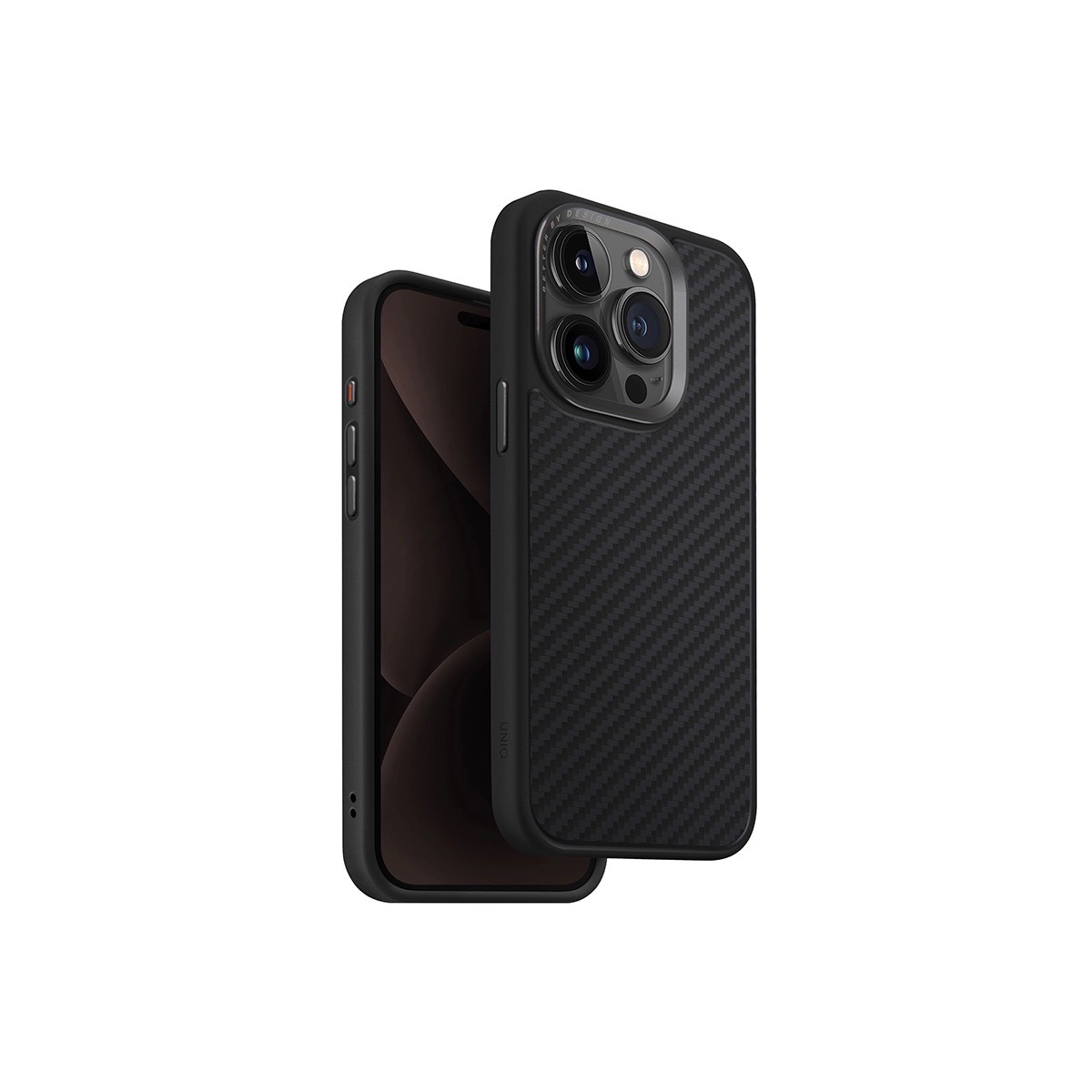 Funda Para Iphone 15 Pro Negro Keva (magclick™) De Uniq