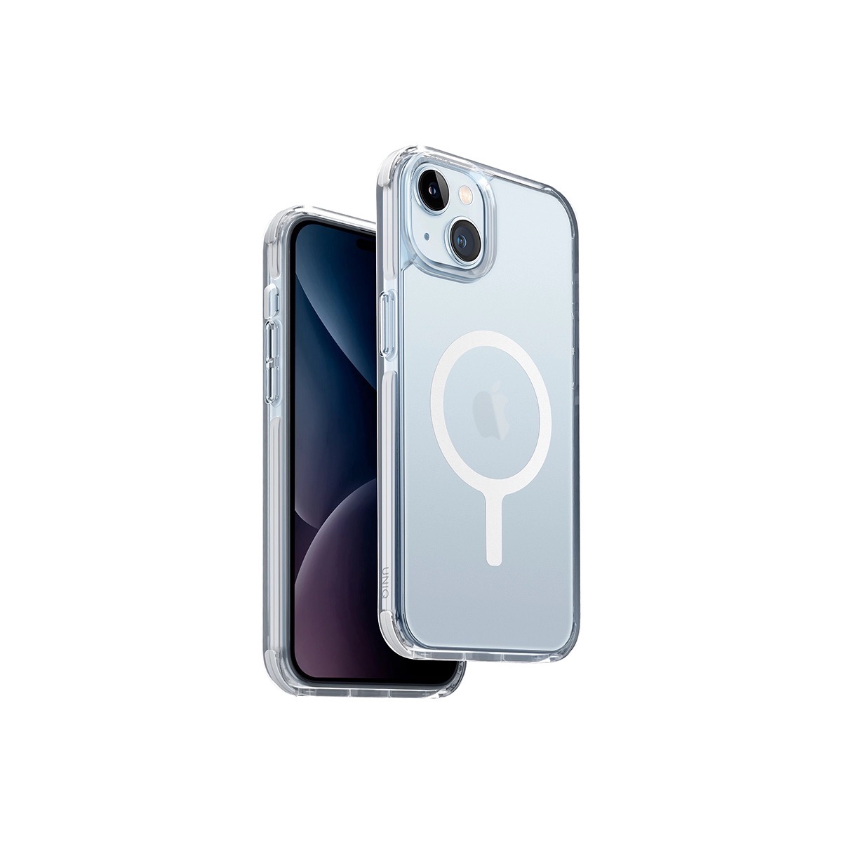Foto 2 pulgar | Funda Para Iphone 15 Plus Blanco Combat (magclick™) De Uniq