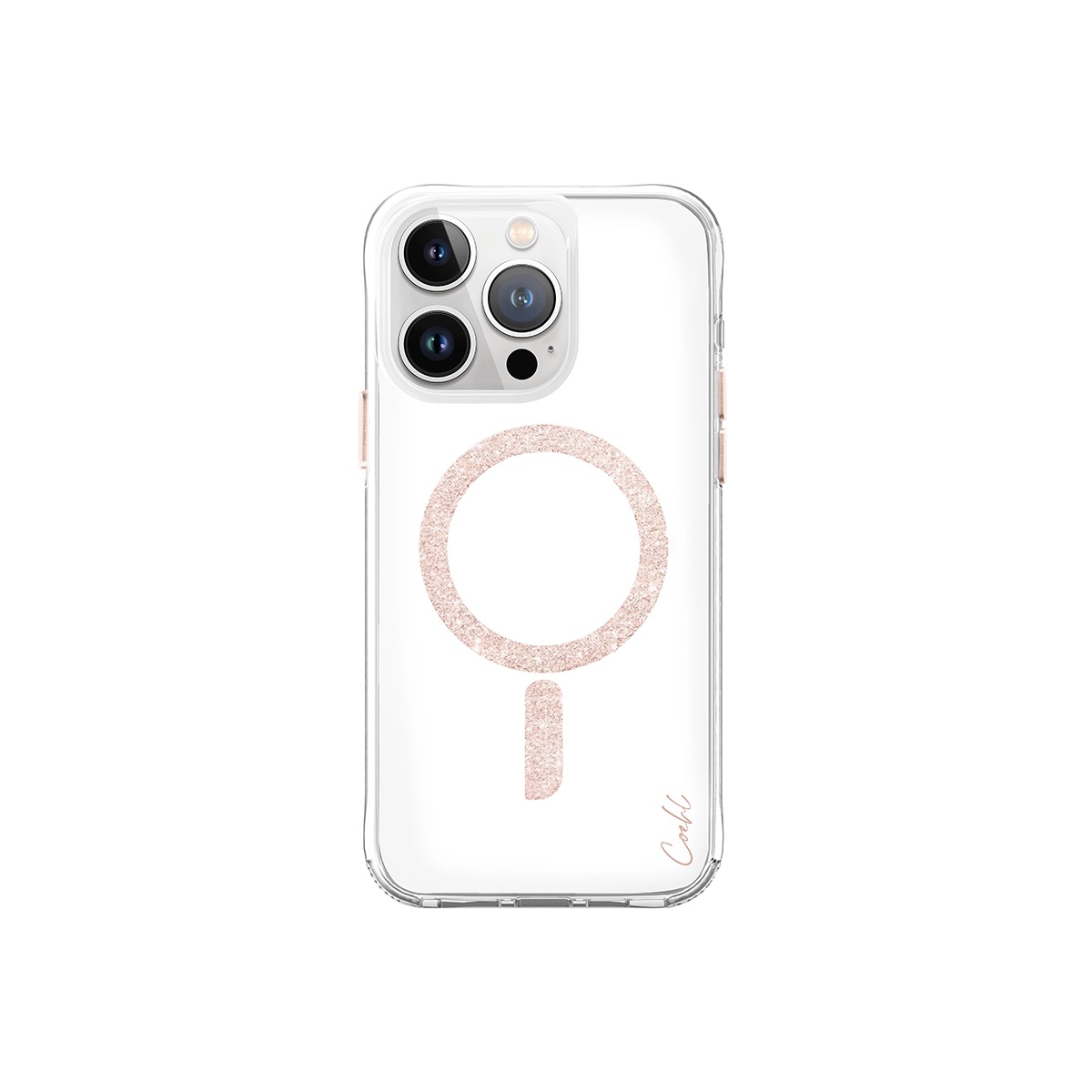 Funda Para Iphone 15 Pro Rose Gold Glace (magclick™) De Coehl