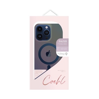 Foto 4 | Funda Para Iphone 15 Pro Azul Tornasol Dazze (magclick™) De Coehl