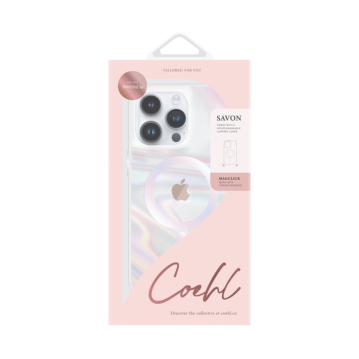 Foto 6 pulgar | Funda Para Iphone 16 Prisma Savon (magclick™) De Coehl