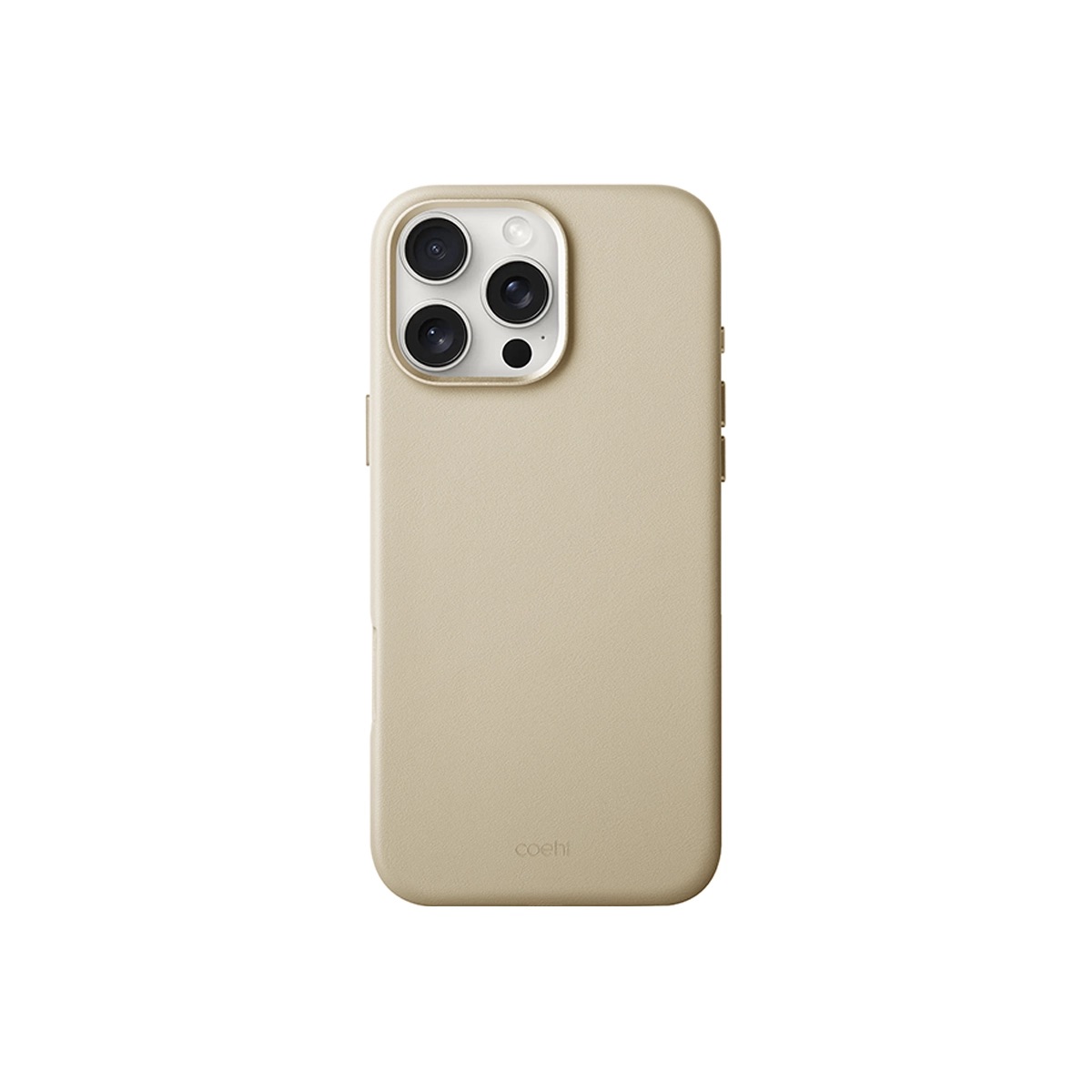 Foto 3 pulgar | Funda Para Iphone 16 Pro Crema Muse (magclick™) De Coehl
