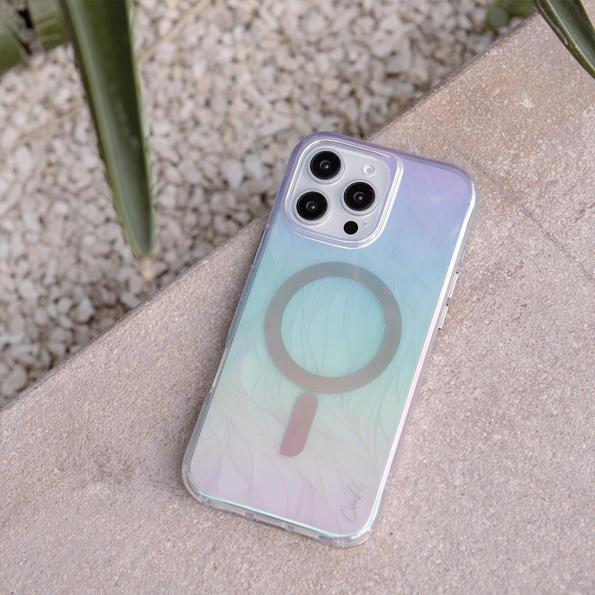 Foto 4 pulgar | Funda Para Iphone 16 Pro Tornasol Willow (magclick™) De Coehl