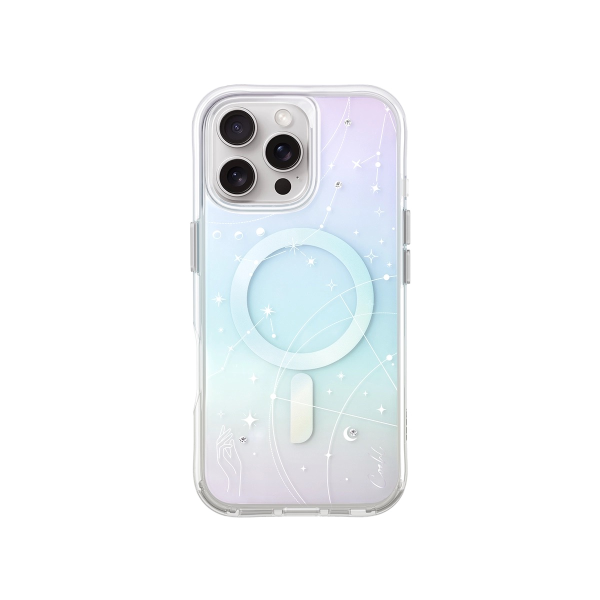 Funda Para Iphone 16 Pro Max Tornasol Celest (magclick™) De Coehl