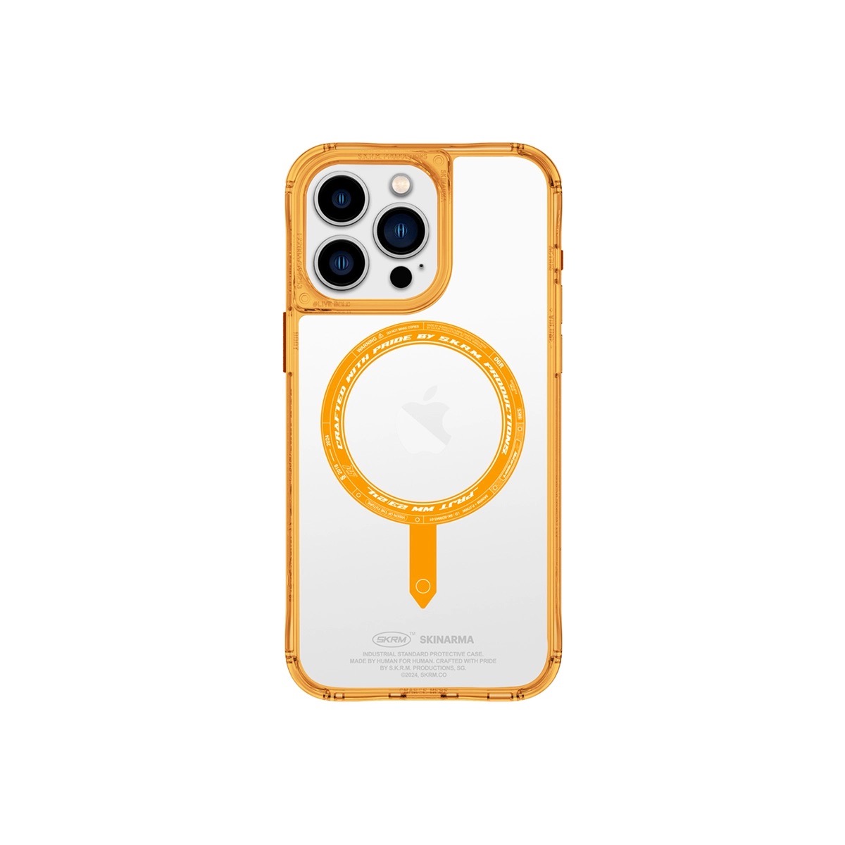 Foto 3 pulgar | Funda Para iPhone 15 Pro Naranja Saido Sunburst (mag-charge) de Skinarma