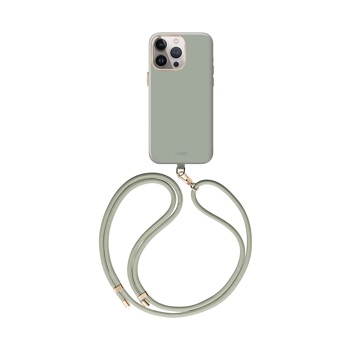 Funda Para Iphone 15 Pro Verde Salvia Crème (magclick™) De Coehl