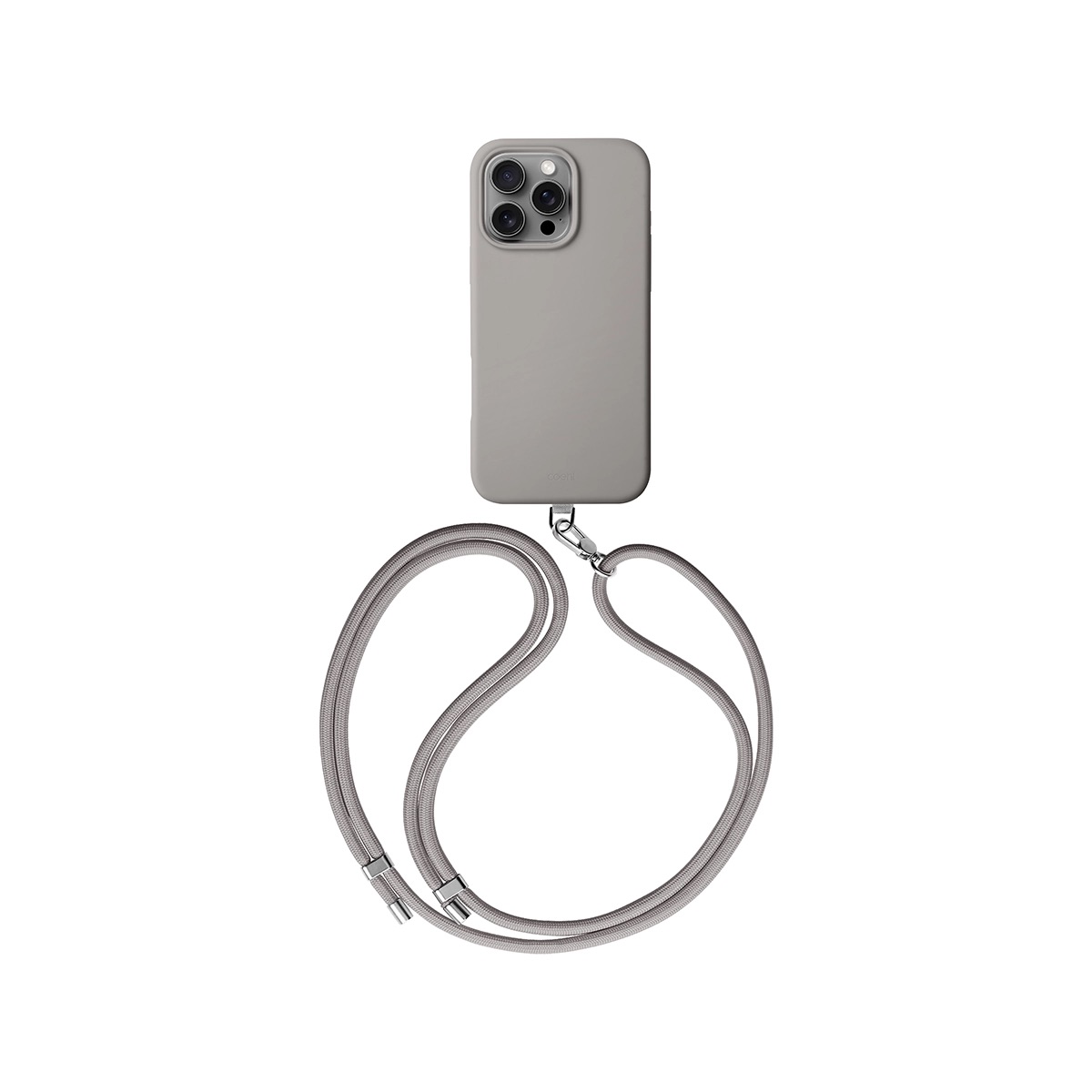 Foto 2 pulgar | Funda Para Iphone 16 Pro Gris Taupé Crème (magclick™) De Coehl