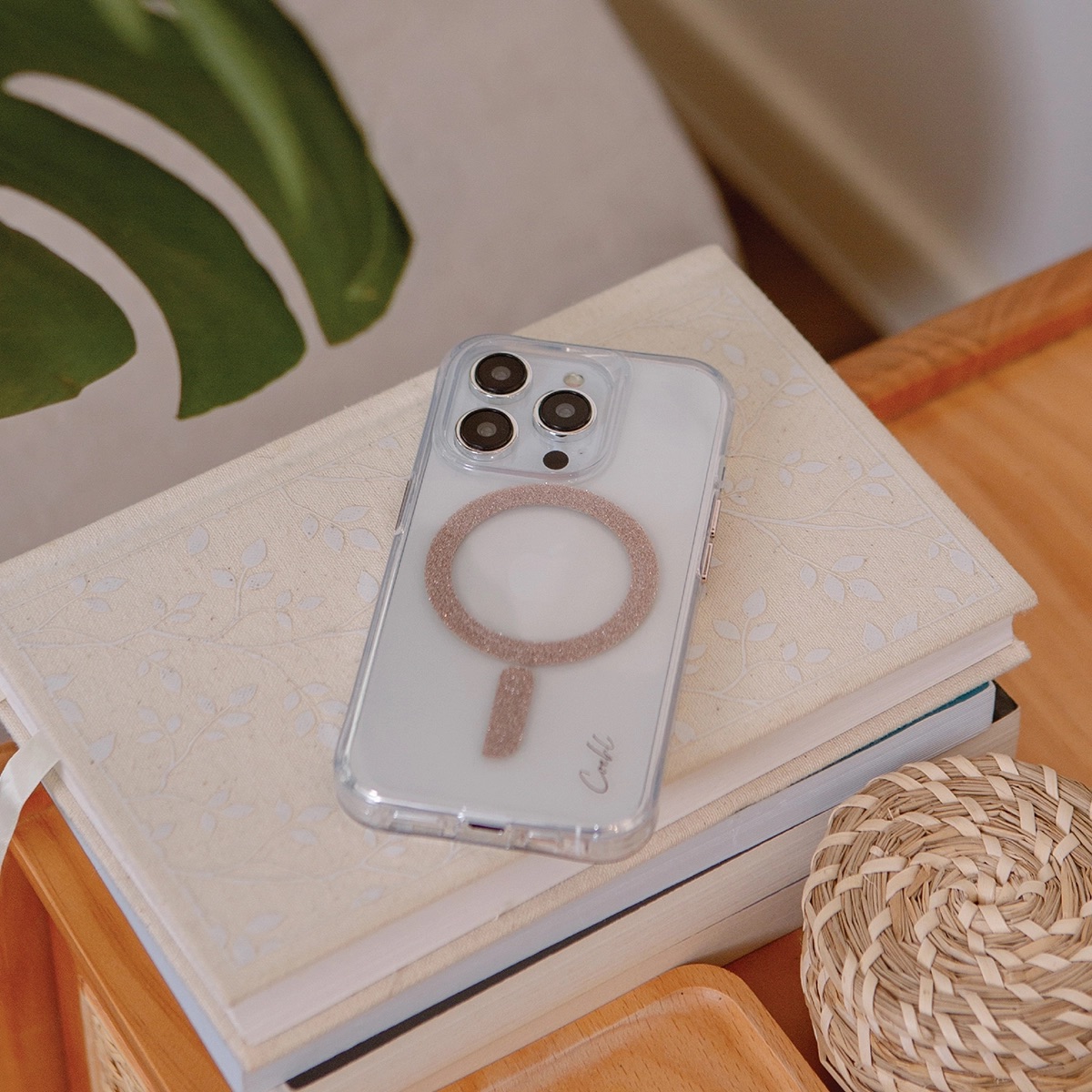Foto 3 pulgar | Funda Para Iphone 15 Pro Max Rose Gold Glace (magclick™) De Coehl