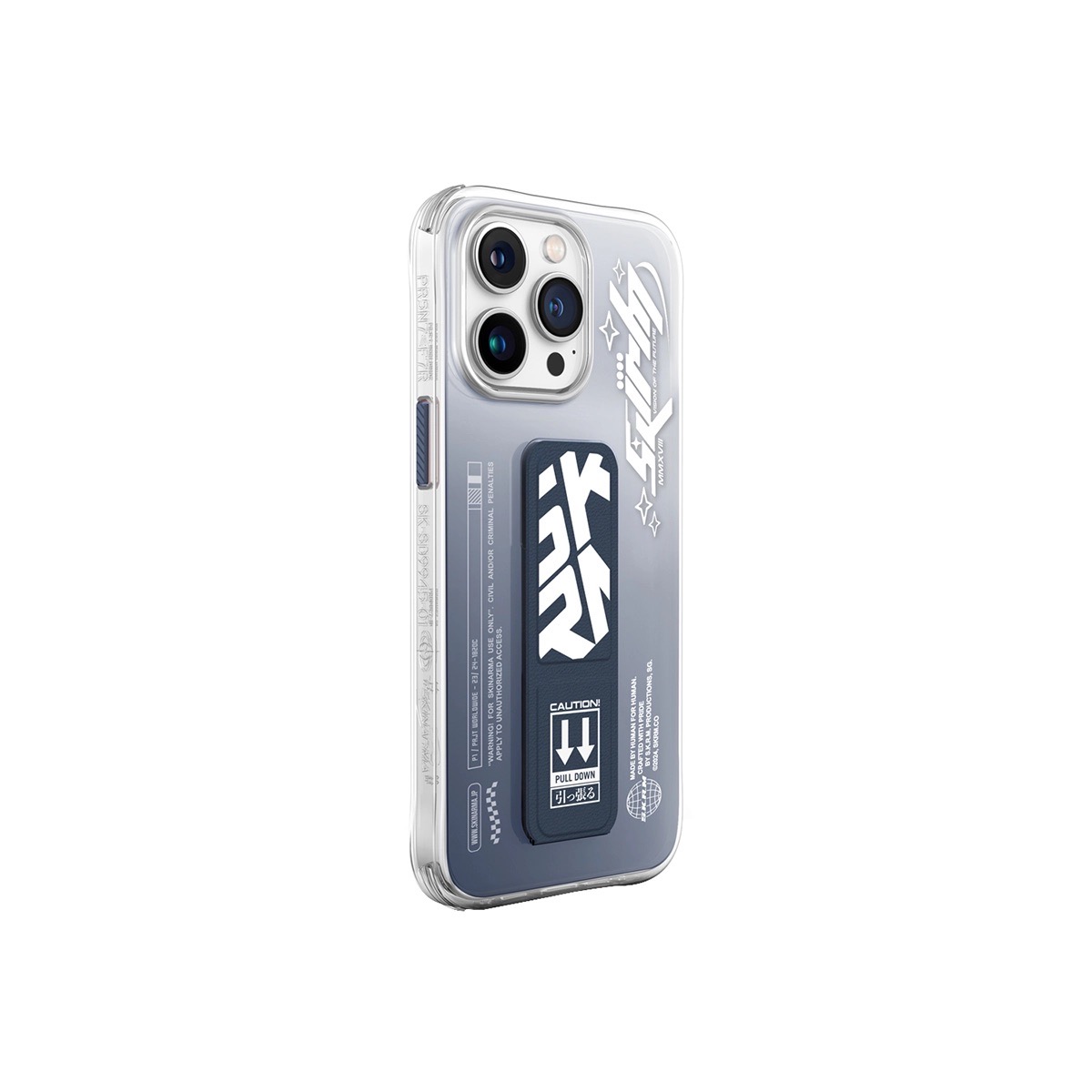 Foto 3 pulgar | Funda Para iPhone 15 Pro Max Azul COSMO de SKINARMA