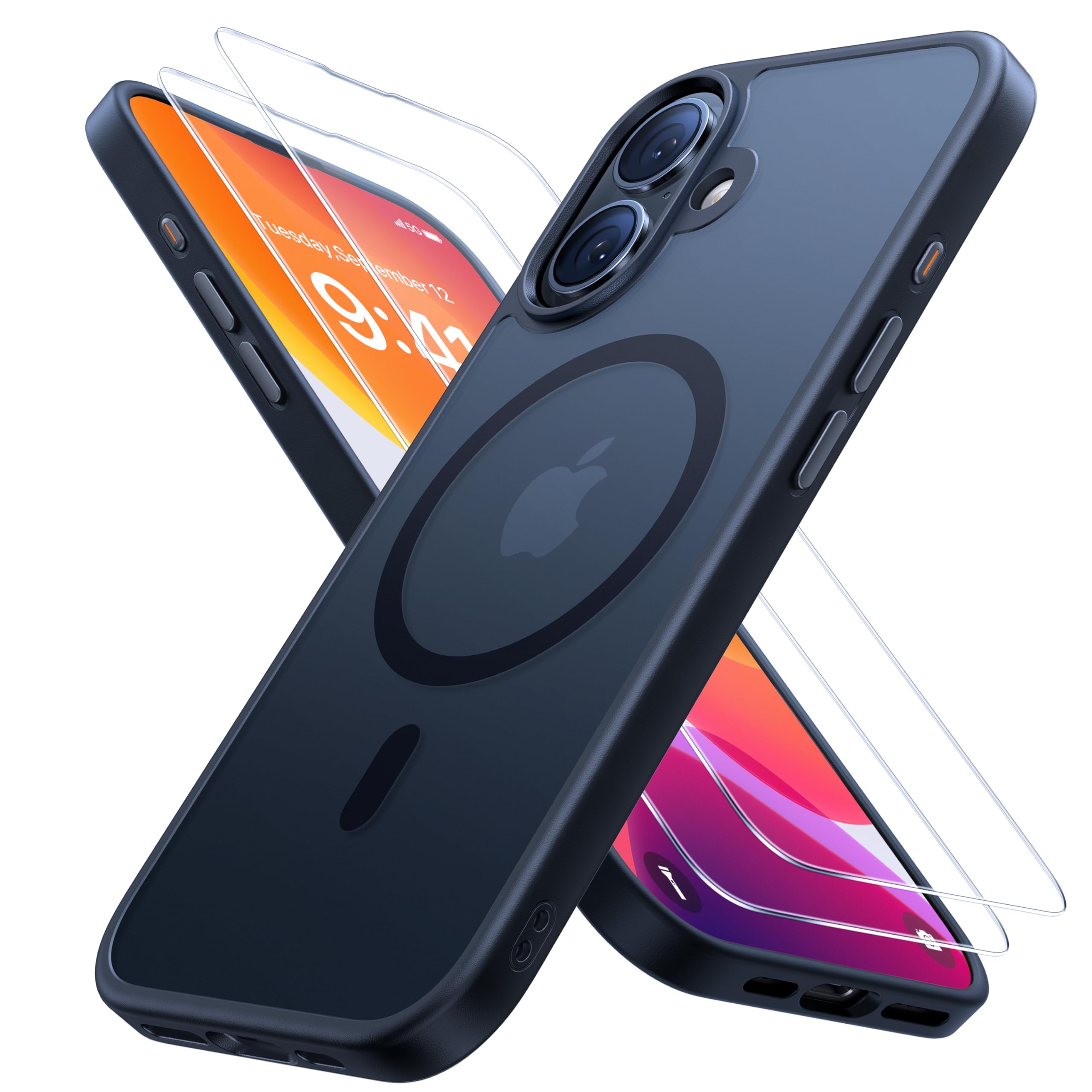 Funda De Teléfono Miracase Magnetic Series Para Iphone 16 6.1 - Venta Internacional.