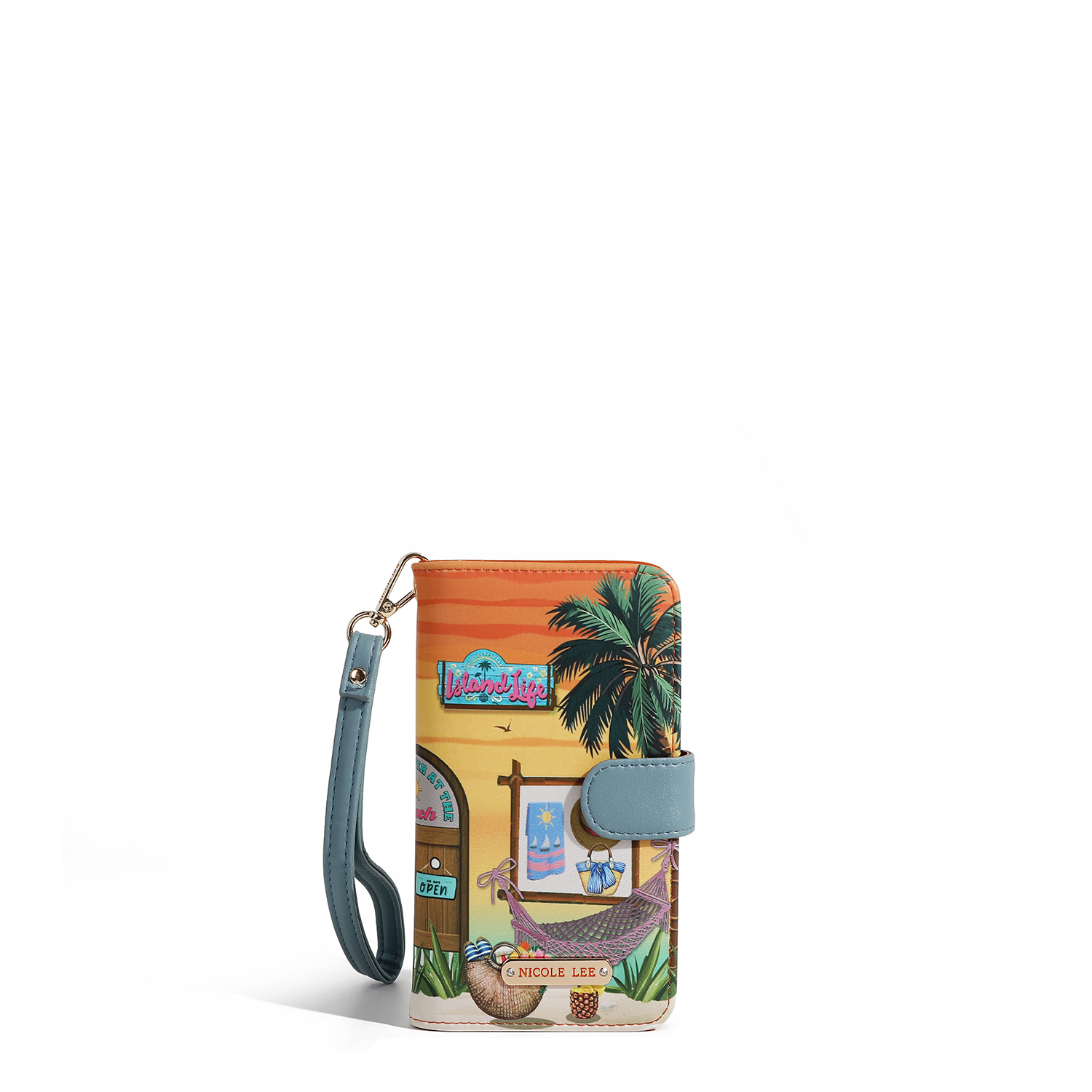 Funda Portacelular, Tarjetero Nicole Lee Sun & Sand