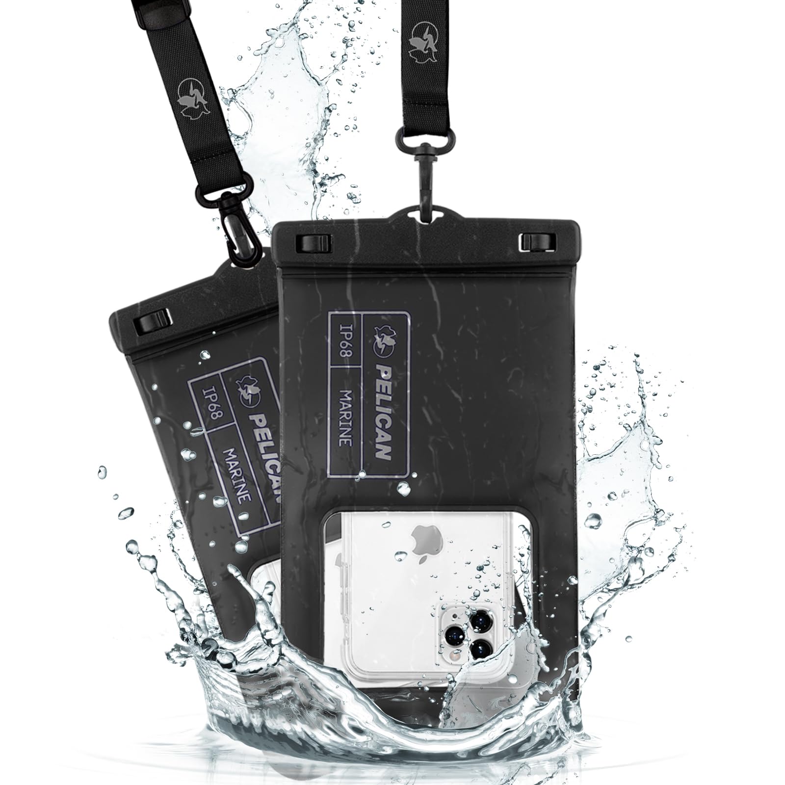 Foto 2 pulgar | Funda Impermeable Para Teléfono Pelican Marine Ip68 Para Iphone Xl - Venta Internacional.