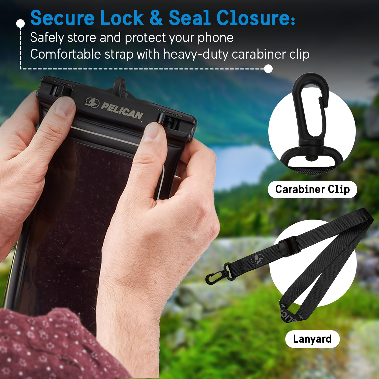 Foto 6 pulgar | Funda Impermeable Para Teléfono Pelican Marine Ip68 Para Iphone Xl - Venta Internacional.