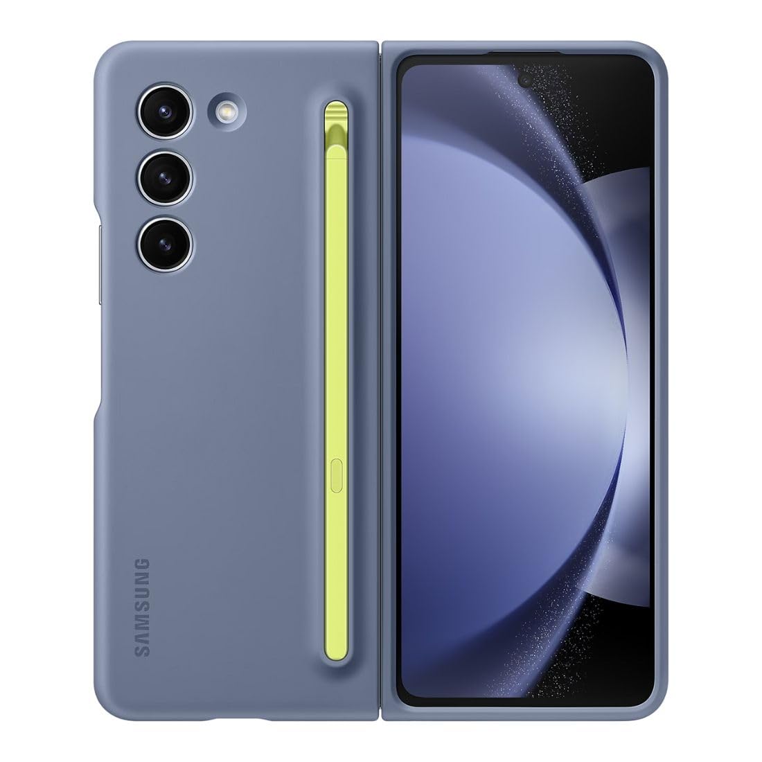 Foto 2 pulgar | Funda Para Samsung Galaxy Official Slim S Pen Para Z Fold5, Color Azul - Venta Internacional.