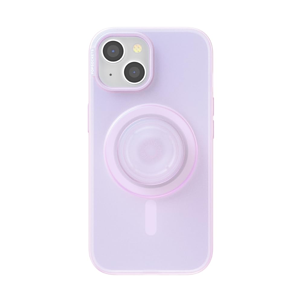Foto 2 pulgar | Funda Para Teléfono Popsockets Iphone 15 Con Agarre Redondo Opalescente - Venta Internacional.