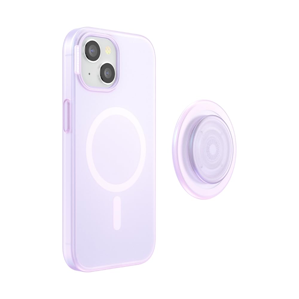 Foto 5 pulgar | Funda Para Teléfono Popsockets Iphone 15 Con Agarre Redondo Opalescente - Venta Internacional.