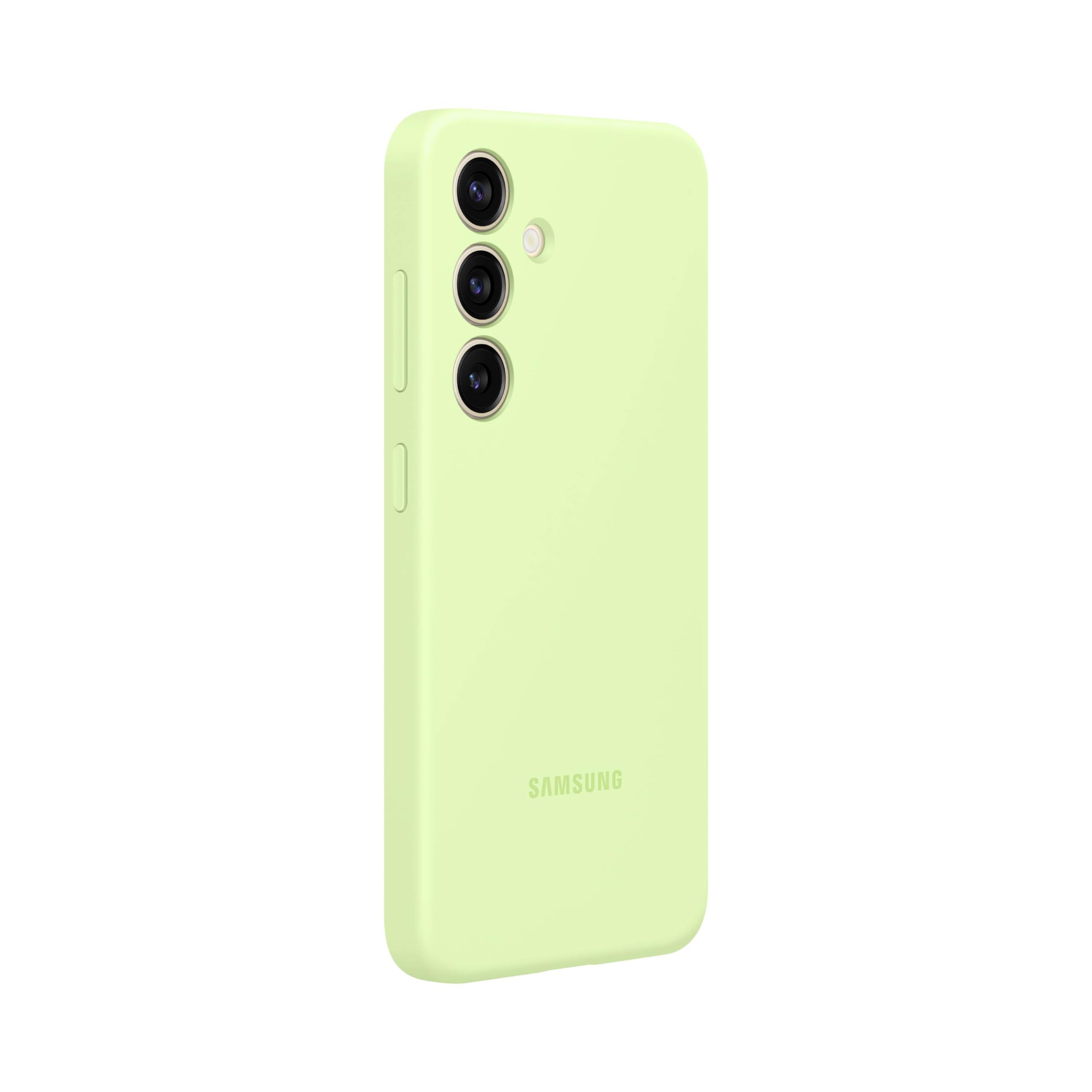 Foto 4 pulgar | Funda De Silicona Para Samsung Galaxy S24, Color Verde Lima - Venta Internacional.