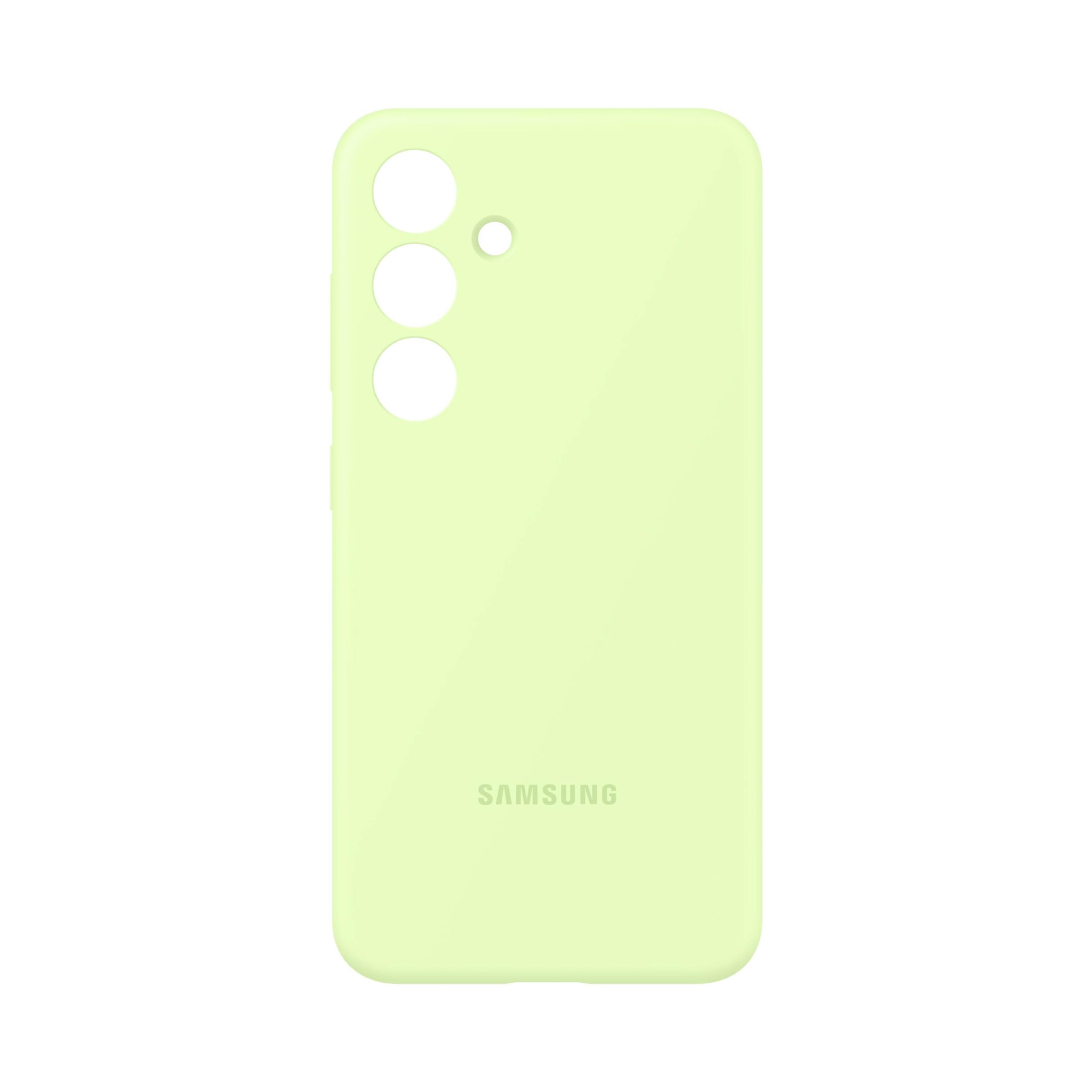 Foto 5 pulgar | Funda De Silicona Para Samsung Galaxy S24, Color Verde Lima - Venta Internacional.