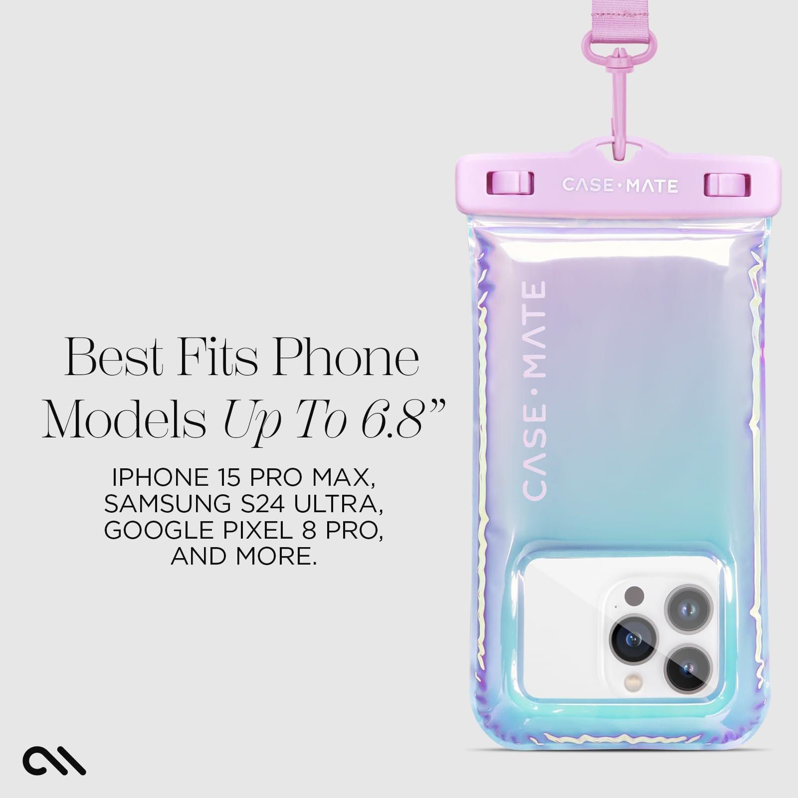 Foto 2 | Funda Impermeable Para Teléfono Case-mate Soap Bubble Para Iphone - Venta Internacional.