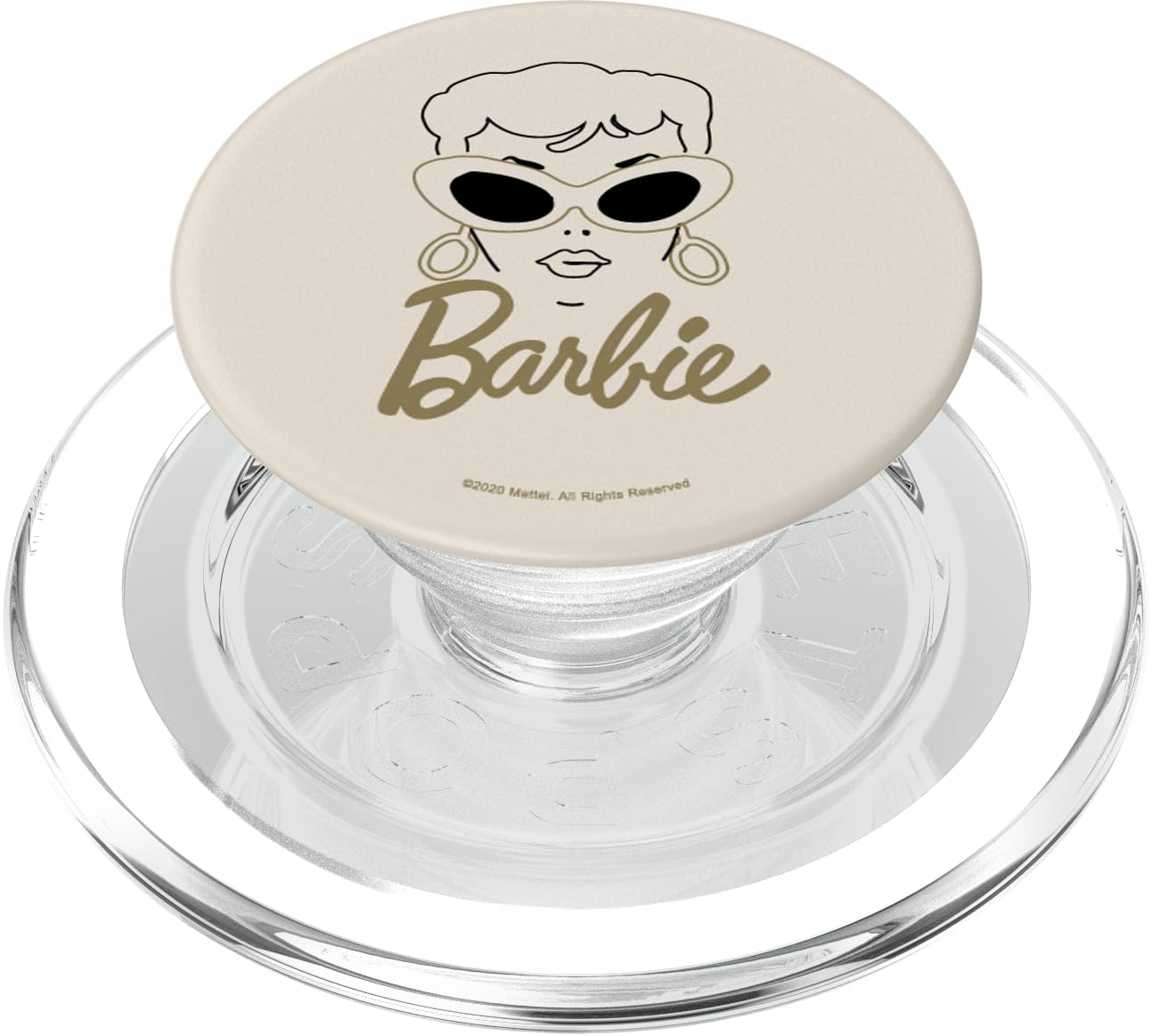 Foto 2 pulgar | Popsockets Magsafe Popgrip Para Iphone Barbie Vintage Gold - Venta Internacional.