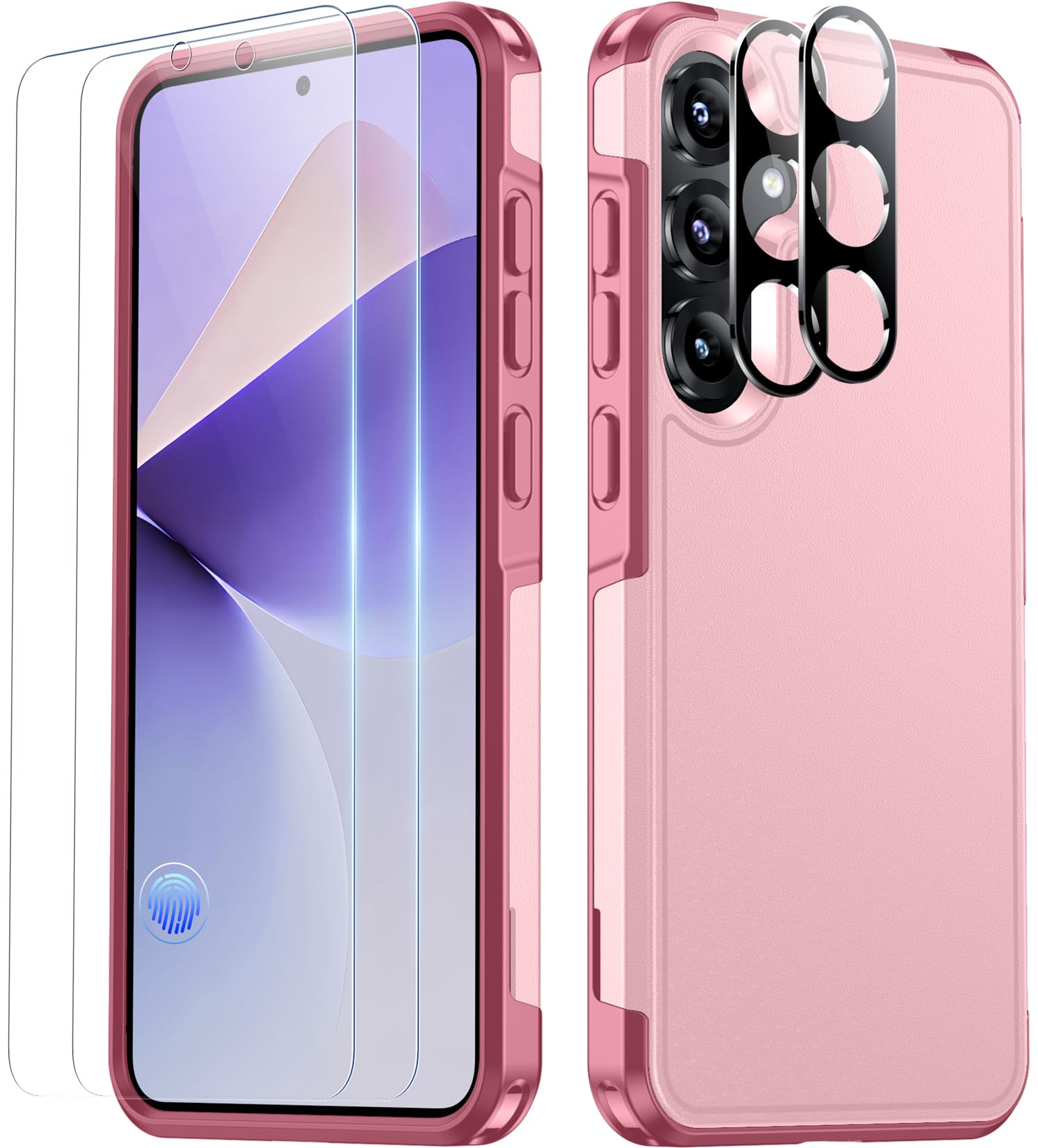 Foto 2 pulgar | Funda De Teléfono Spidercase Diseñada Para Samsung Galaxy S25 Pink - Venta Internacional.