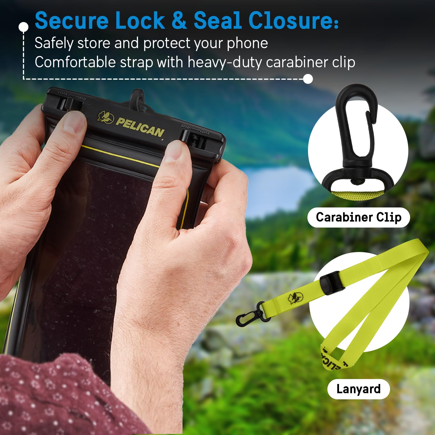 Foto 6 pulgar | Funda Impermeable Pelican Marine Xl Para Iphone 16 Pro Max - Venta Internacional.