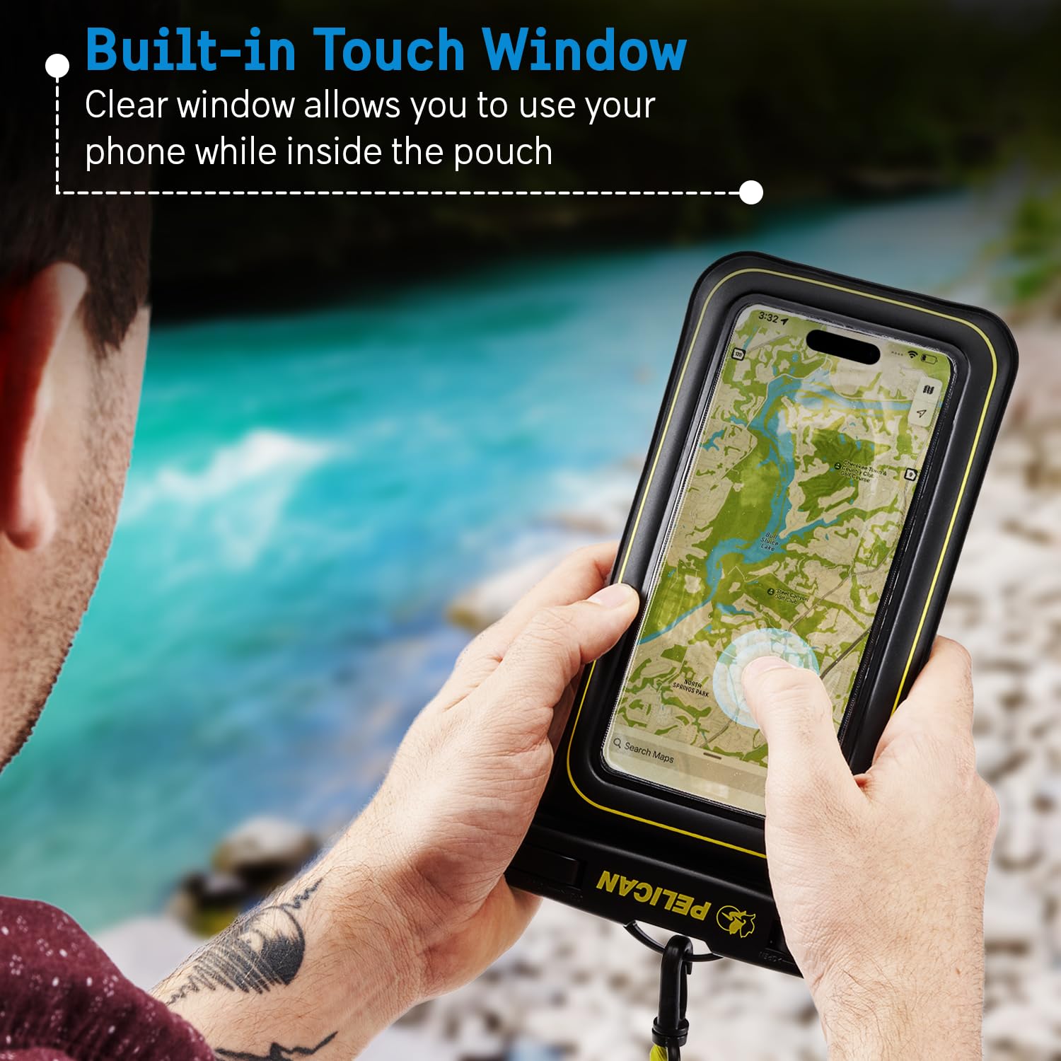 Foto 4 pulgar | Funda Impermeable Pelican Marine Para Iphone, Paquete De 4 - Venta Internacional.
