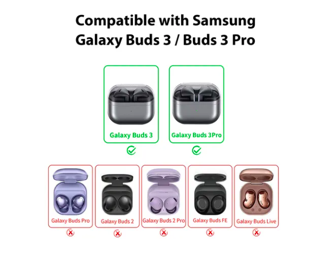 Foto 3 pulgar | Funda Xtellar Carcasa Case Para Samsung Galaxy Buds 3 / 3 Pro