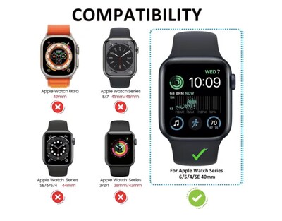 Foto 2 | 2x Xtellar Funda Case Carcasa Protector Para Apple Watch 9 8 7 Se 6