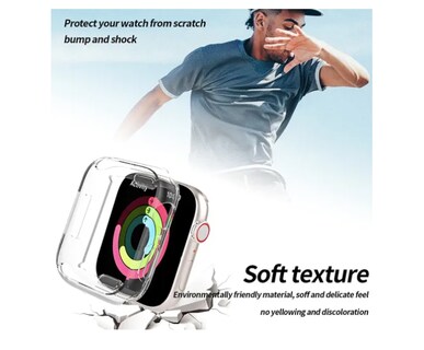 Foto 4 | 2x Xtellar Funda Case Carcasa Protector Para Apple Watch 9 8 7 Se 6