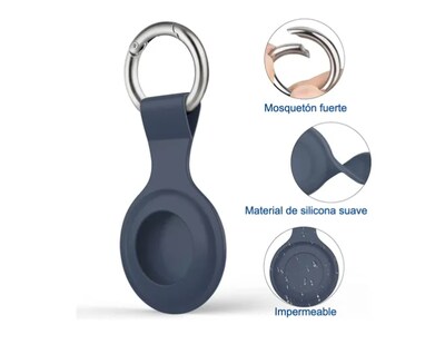 Foto 2 | Funda Para Apple Airtag Xtellar Llavero Silicona Protector 4 Piezas