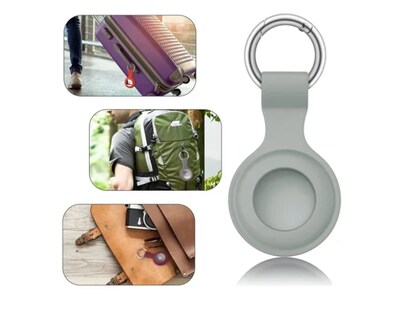Foto 4 | Funda Para Apple Airtag Xtellar Llavero Silicona Protector 4 Piezas