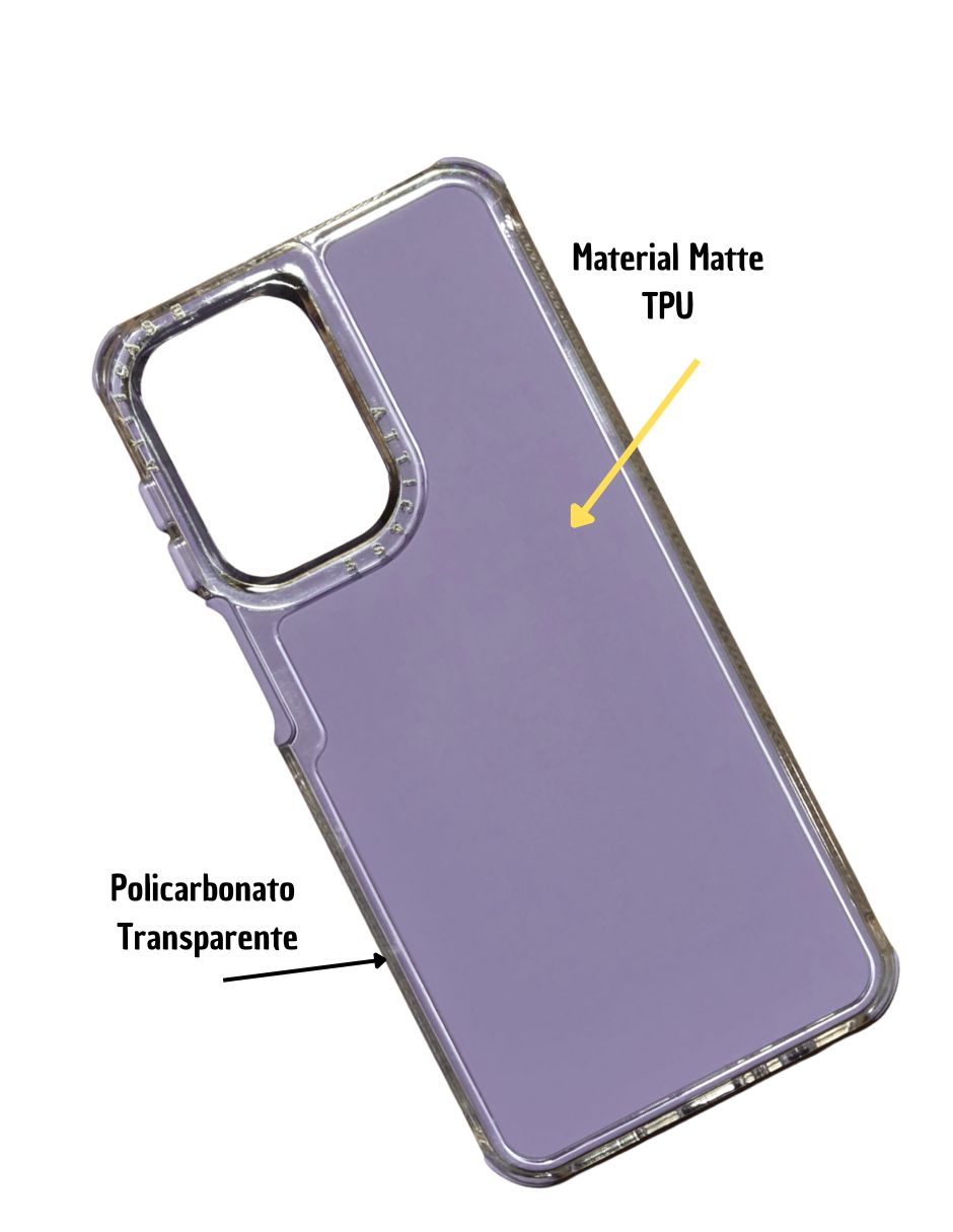 Foto 3 pulgar | Funda Uso Rudo para Moto G55 Lila