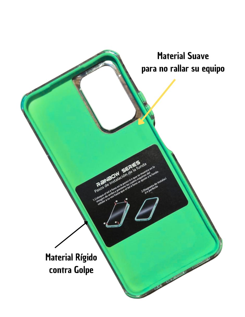 Foto 3 | Funda Uso Rudo para Moto G35 Verde