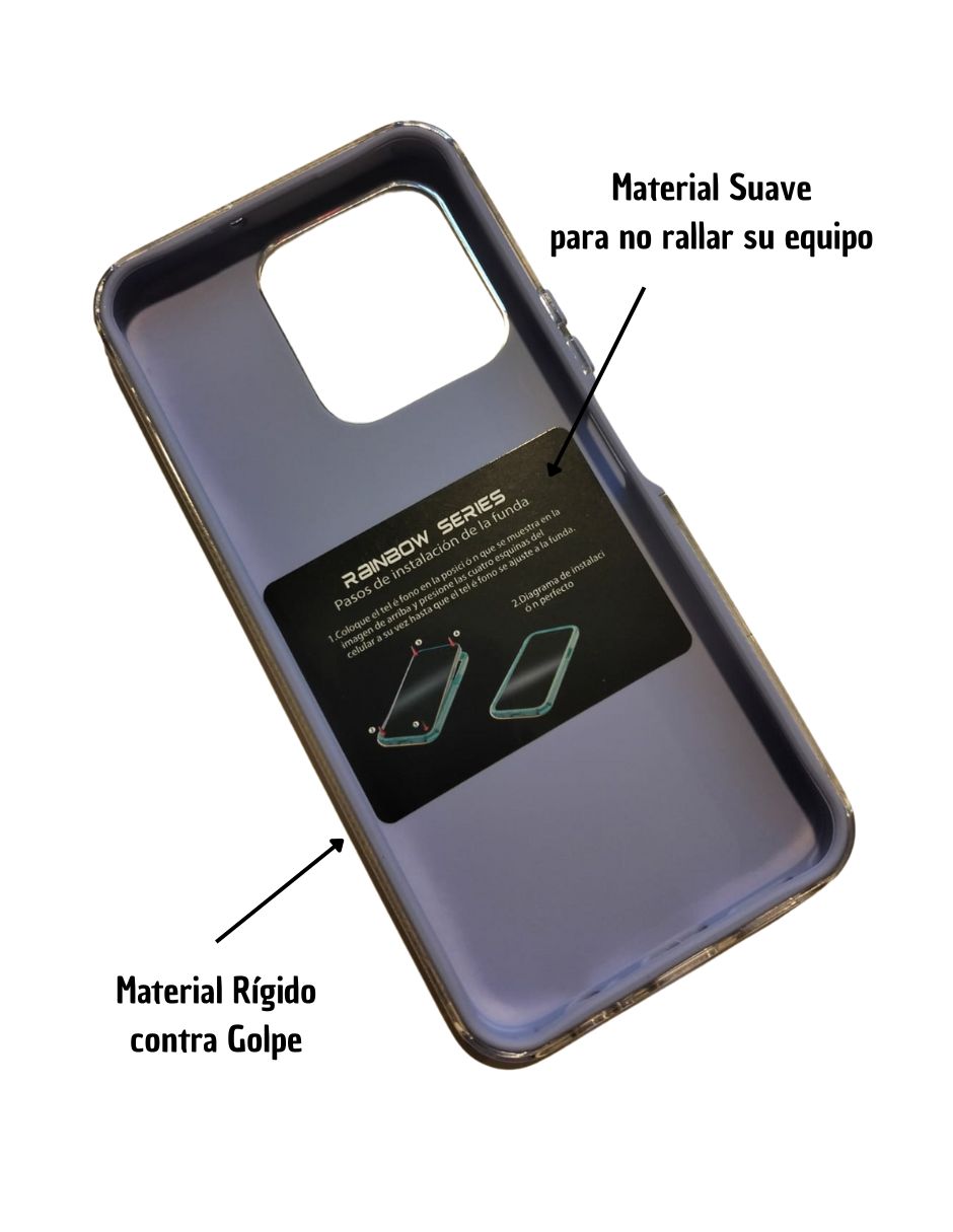 Foto 4 pulgar | Funda Uso Rudo para Honor X5b Lila