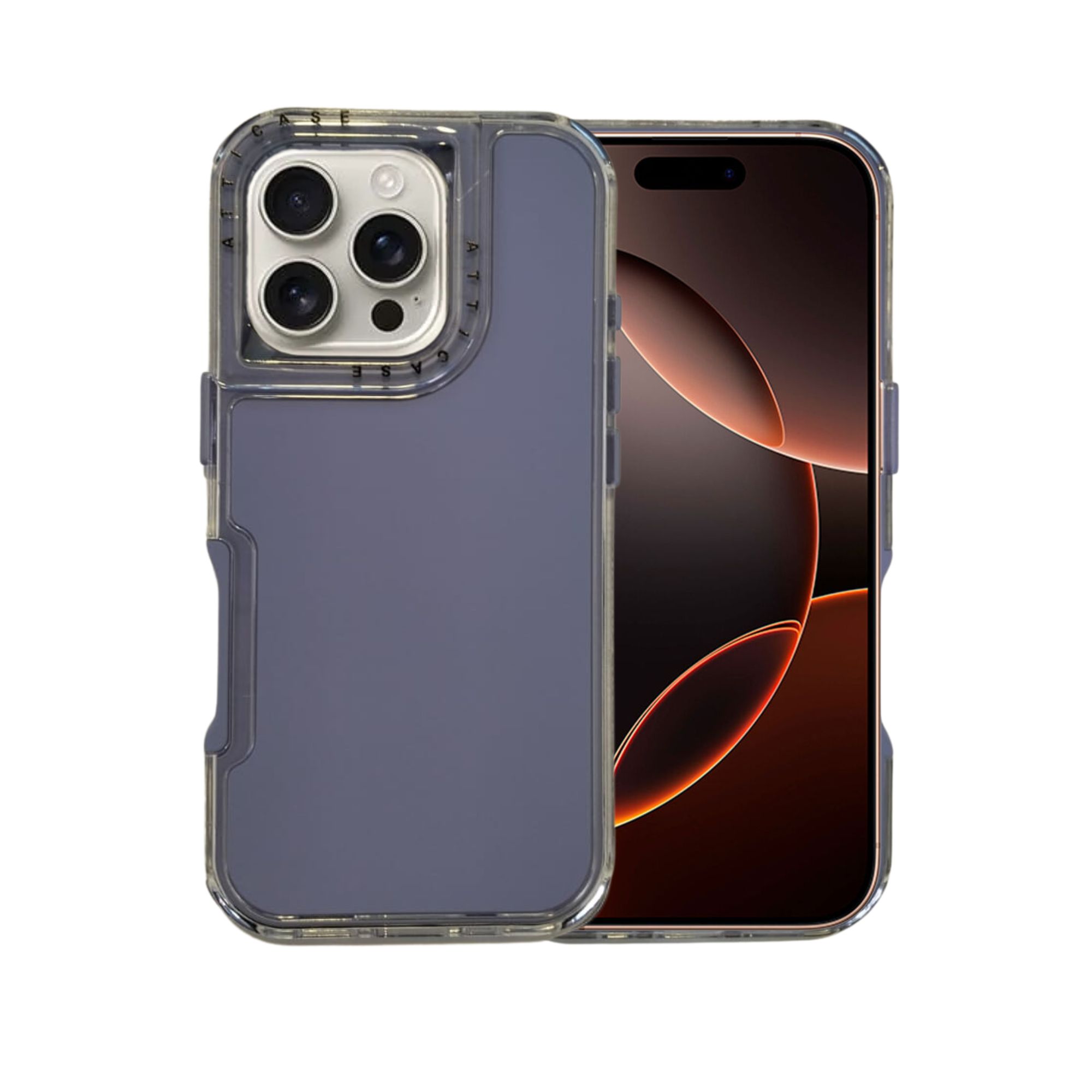 Foto 2 pulgar | Funda Uso Rudo para iPhone 16 Pro Max Lila